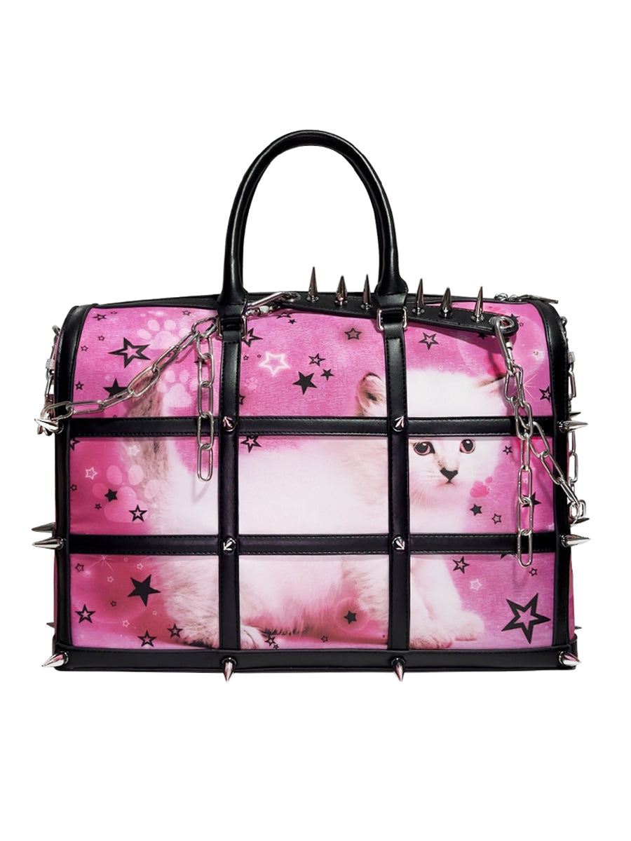 国内で当店のみ CFIERCE - CAGE TWO-WAY BAG CFIERCE CAGE TWO-WAY BAG – CFierce