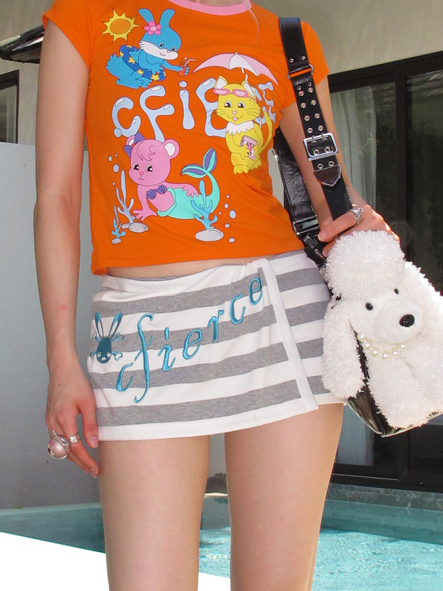国内で当店のみ CFIERCE - TOWEL SKIRT cfierce TOWEL SKIRT