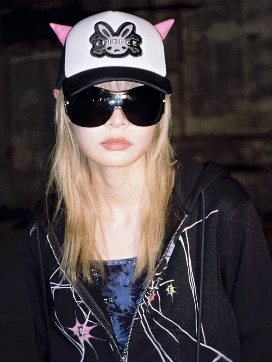 国内で当店のみ CFIERCE - RAVE TRUCKER HAT RAVE TRUCKER HAT – CFierce