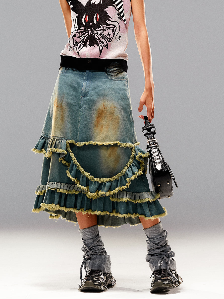 国内で当店のみ CFIERCE - MUDDY SKIRT MUDDY SKIRT – CFierce