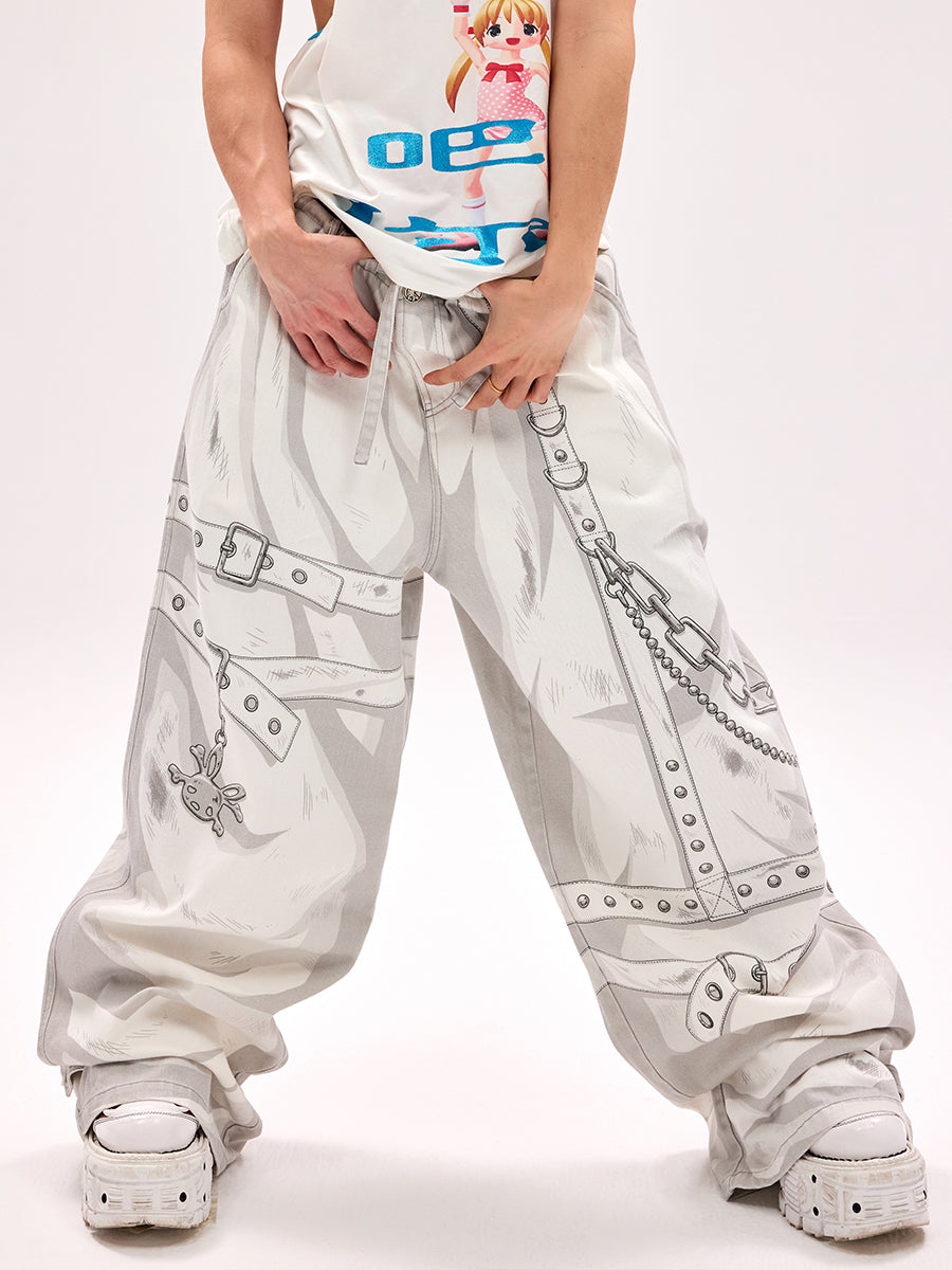 国内で当店のみ CFIERCE - VALOR WHITE JEANS VALOR WHITE JEANS – CFierce