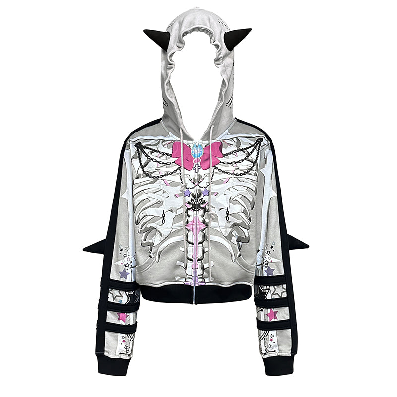 KAWAII SKELETON LONG SLEEVE