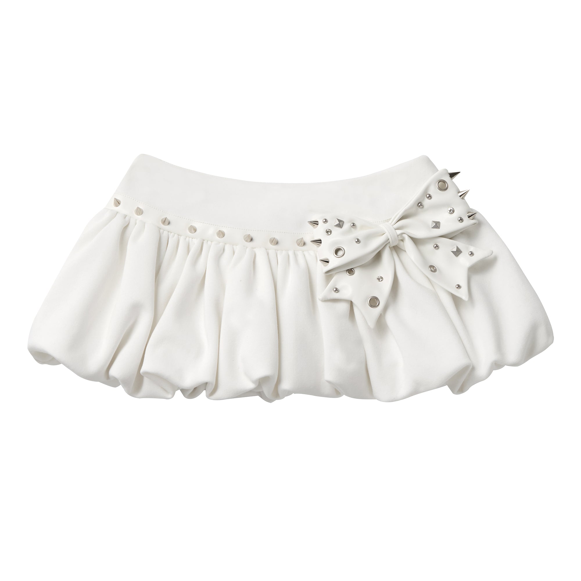 STUD BOW MINI TUTU SKIRT