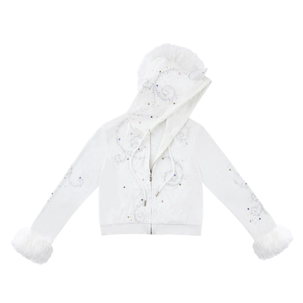 UNICOIN VELVET HOODIE