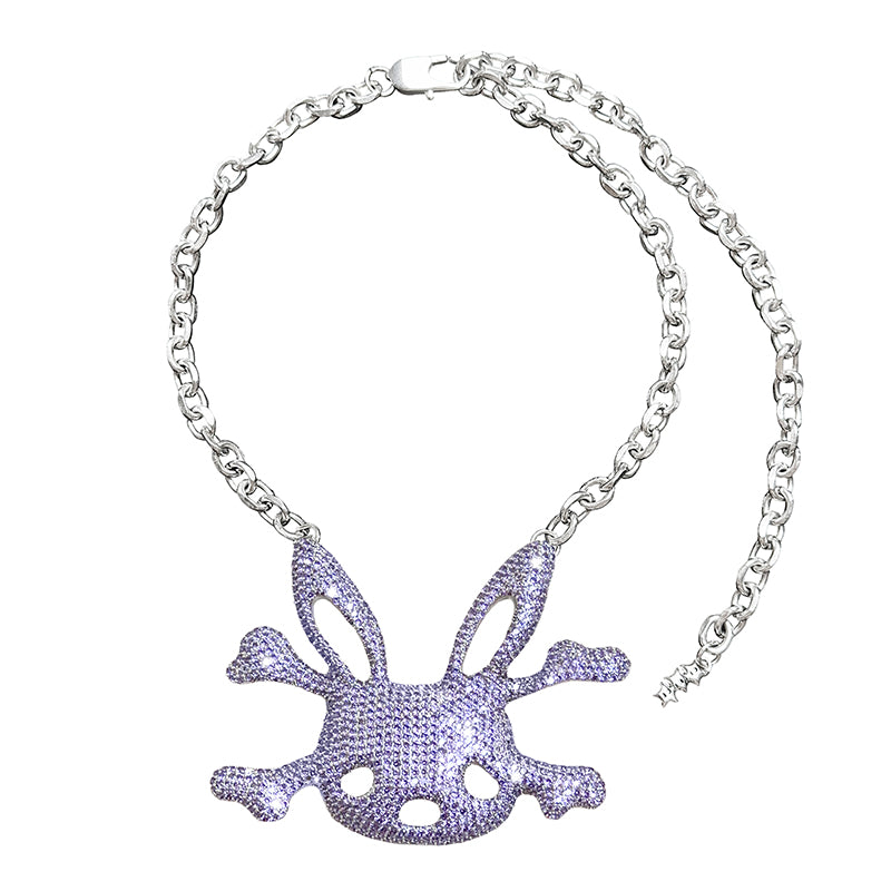 SPARKLE RABBIT NECKLACE