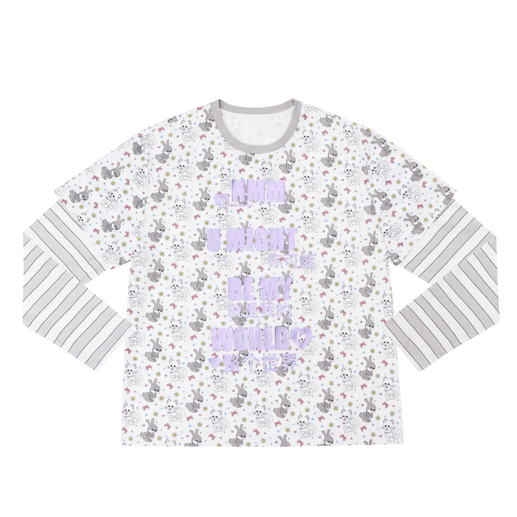 MY WHOLE WORLD’ LONG SLEEVE TOP