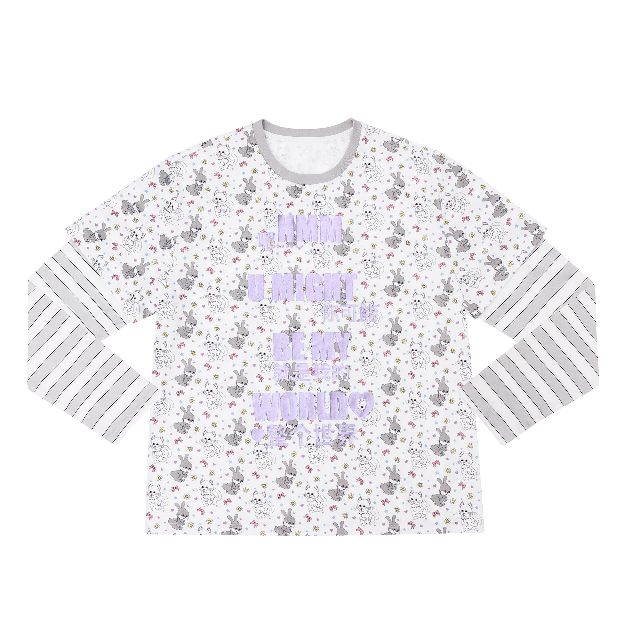 MY WHOLE WORLD’ LONG SLEEVE TOP