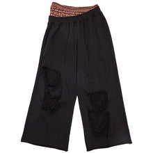 Load image into Gallery viewer, TATTERED SWEATPANTS

