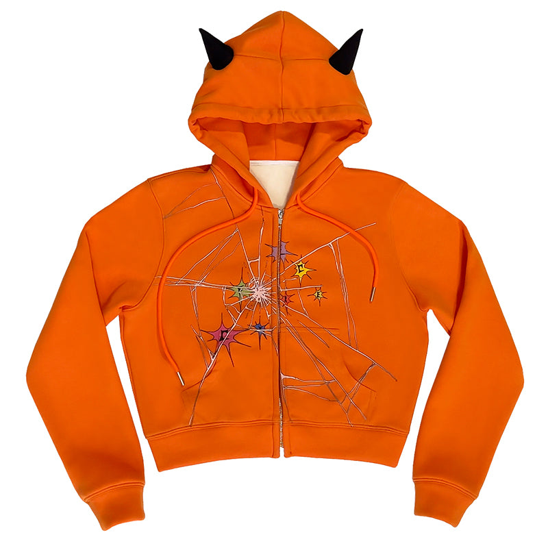 CRACK ZIPUP HOODIE