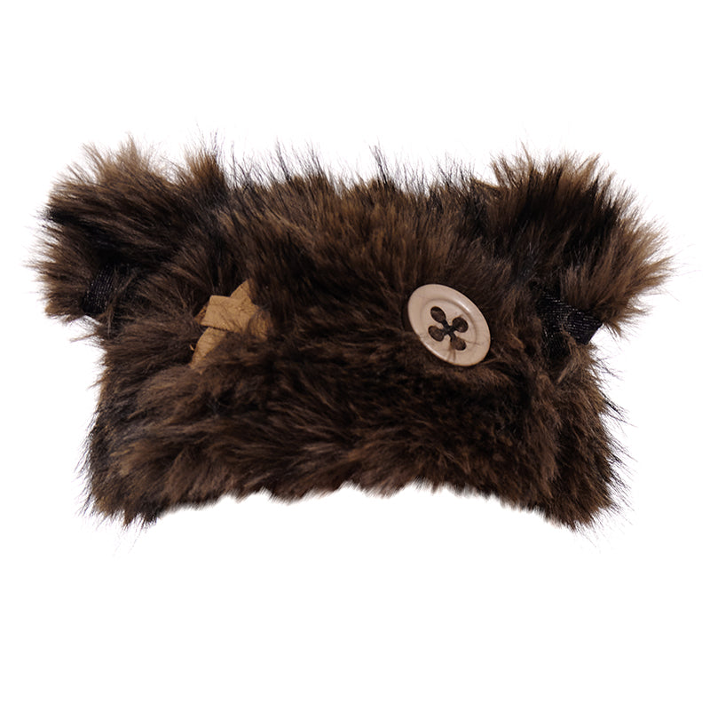 FLUFFY BEAR HAT