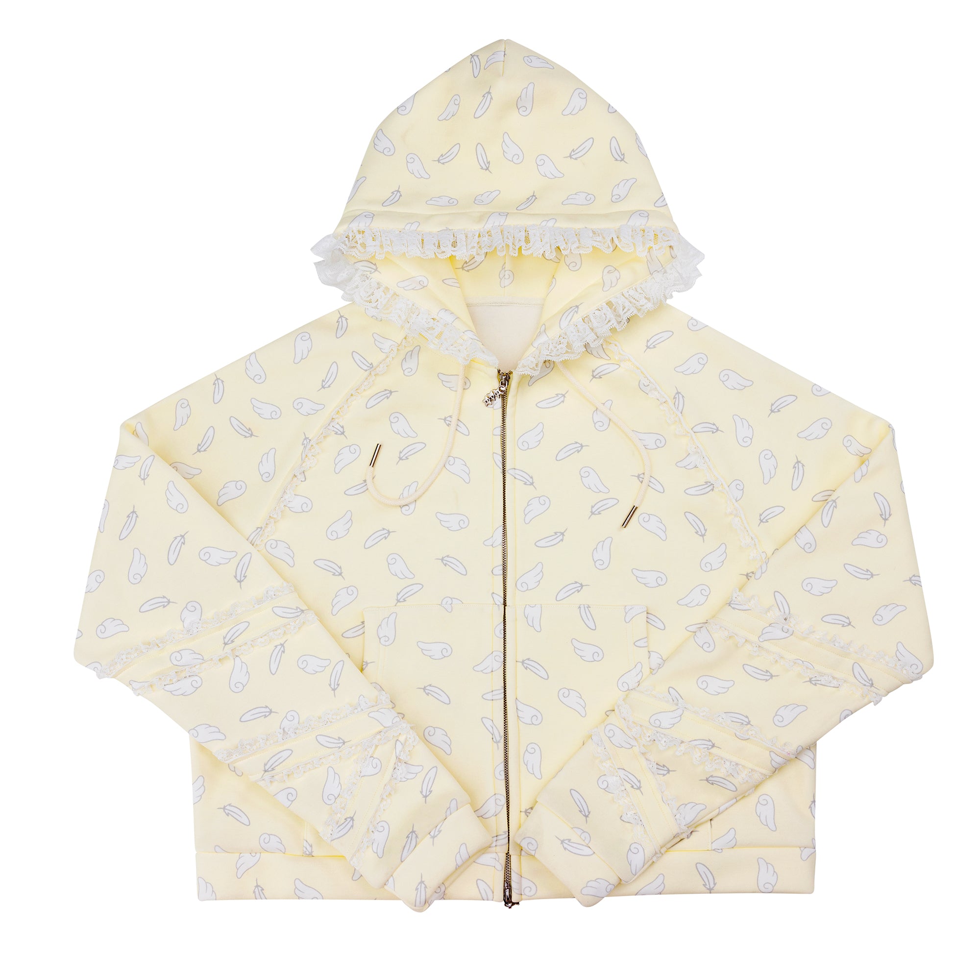WINGS ZIPUP HOODIE