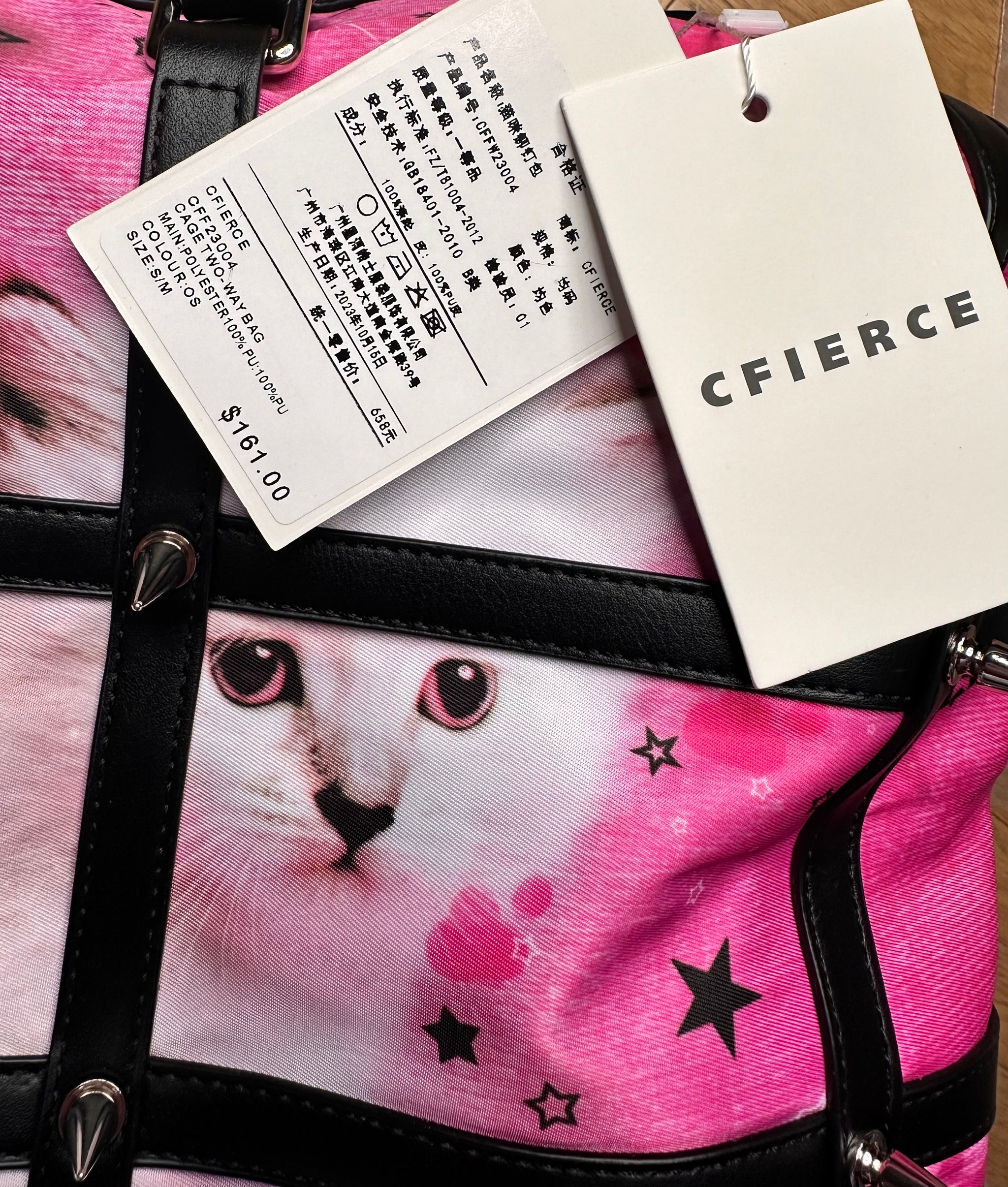 CFIERCE◆CFIERCE CAGE TWO-WAYバッグ CFIERCE CAGE TWO-WAY BAG – CFierce