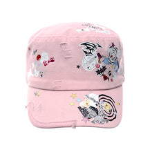 Load image into Gallery viewer, STICKER FLAT TOP CAP
