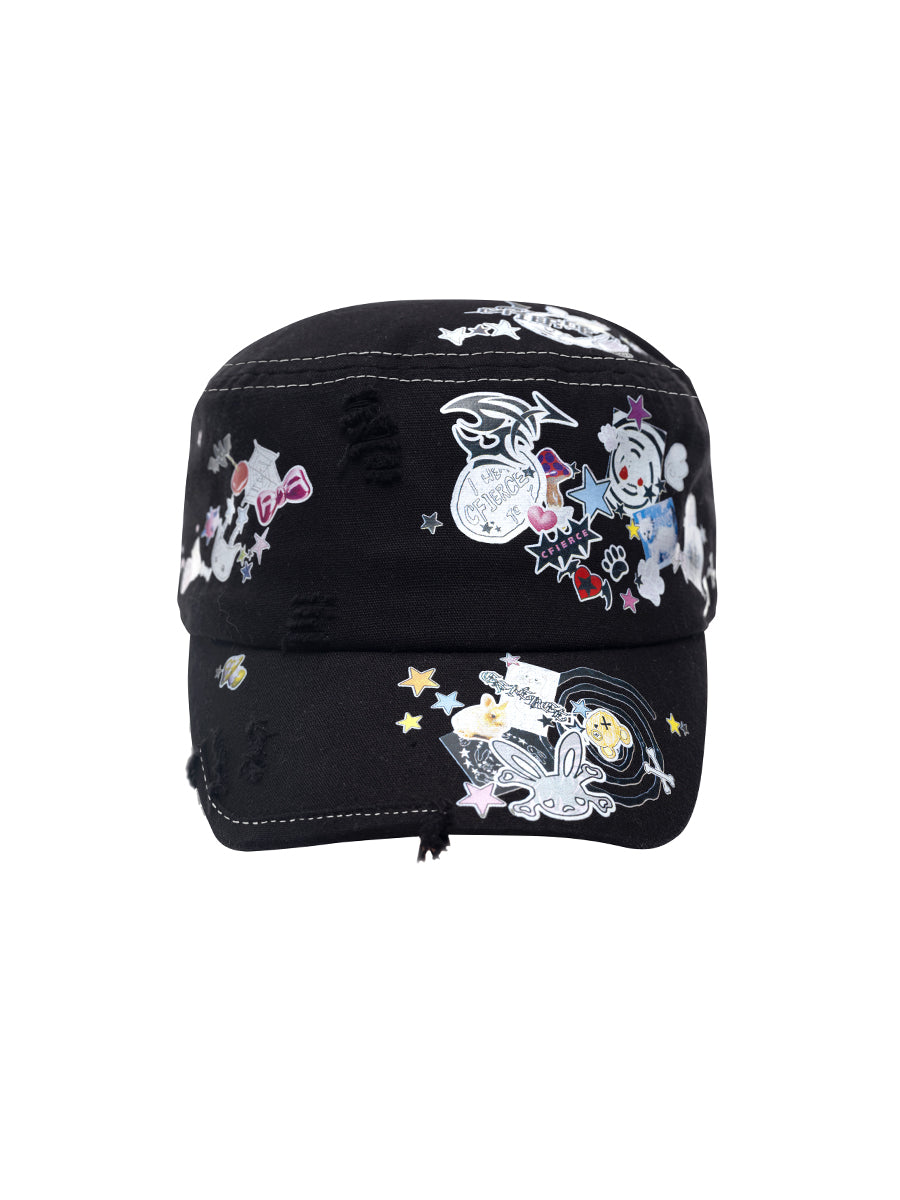 STICKER FLAT TOP CAP