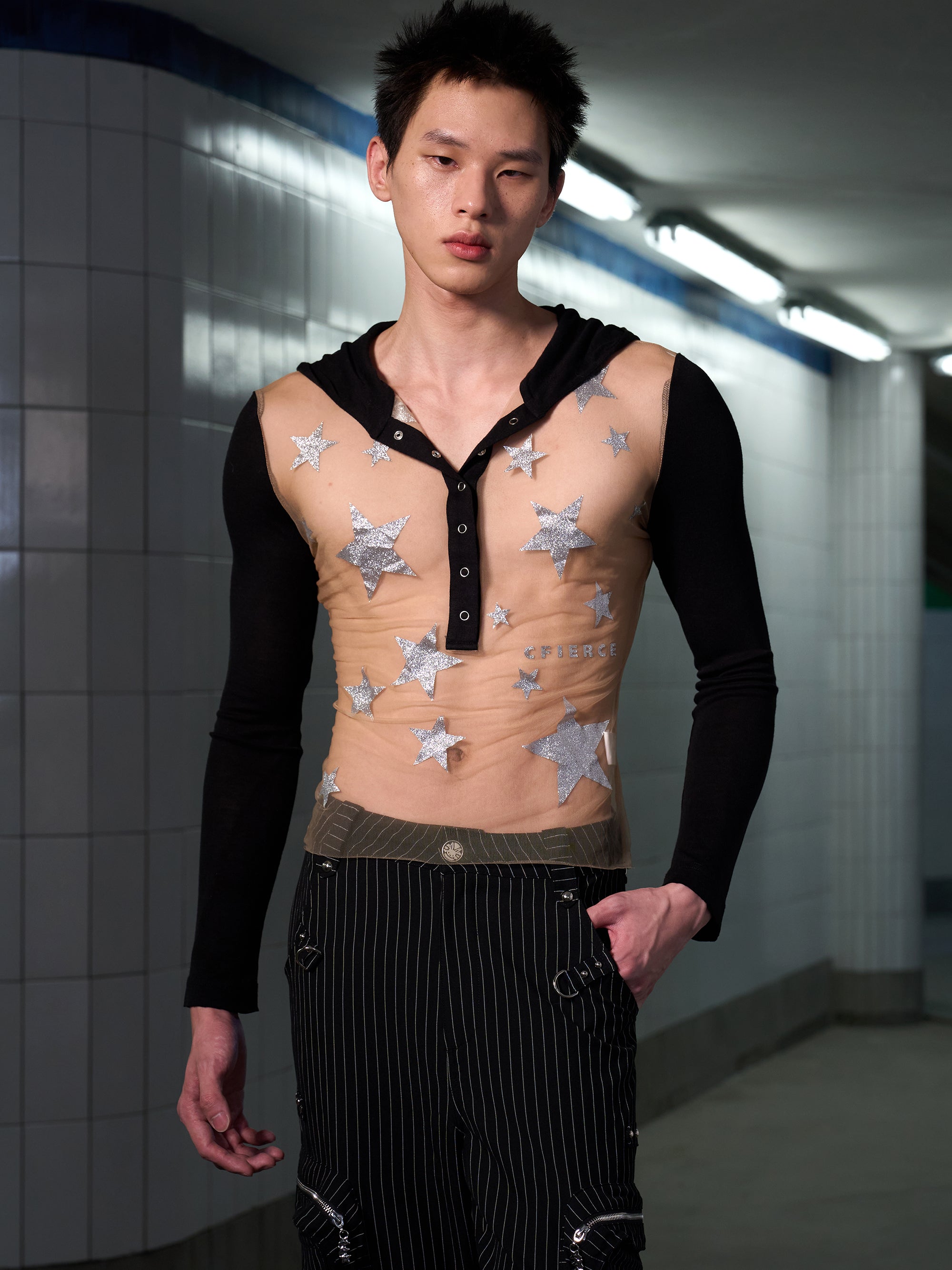 STAR MESH TOP