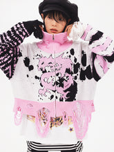 Load image into Gallery viewer, DRAGON ZIP UP SWEATER

