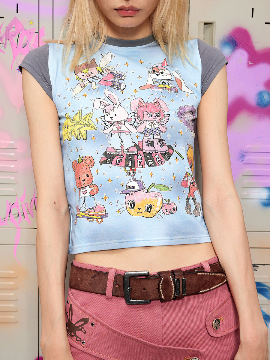 CHARACTER T-SHIRT