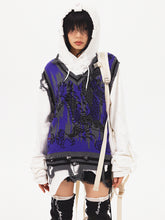 Load image into Gallery viewer, DRAGON KNITTED VEST
