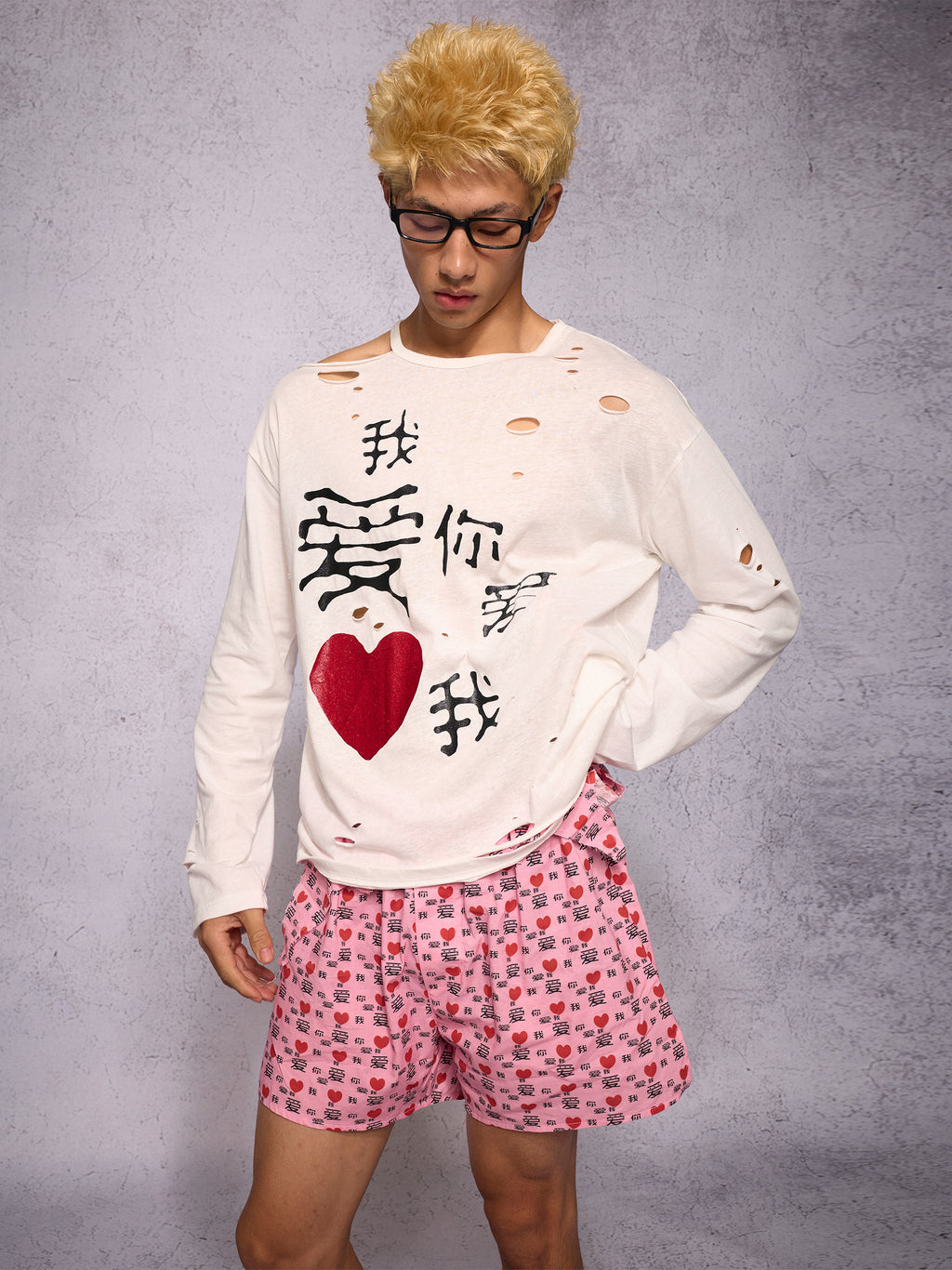 「I LOVE YOU LOVE ME」 BOXER SHORTS
