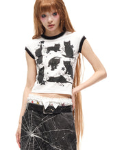 Load image into Gallery viewer, MAGIC KITTY SKINNY TOP
