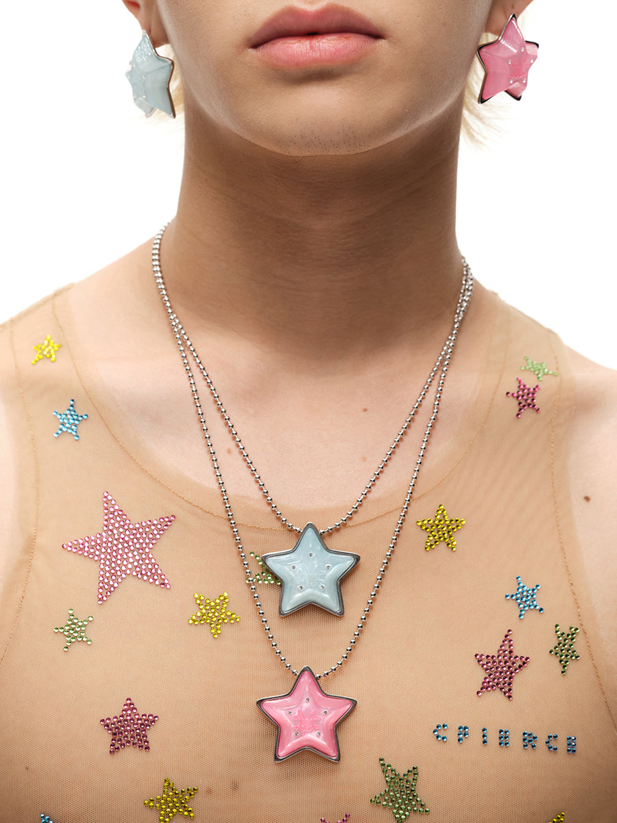 STAR ACRYLIC NECKLACE
