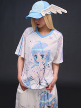 Load image into Gallery viewer, ANIME SERAPH RAGLAN TEE
