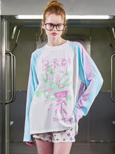 Load image into Gallery viewer, EXHAUSTED RAGLAN SLEEVE SHIRT
