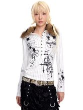 Load image into Gallery viewer, GRAFFITI LONG SLEEVE POLO
