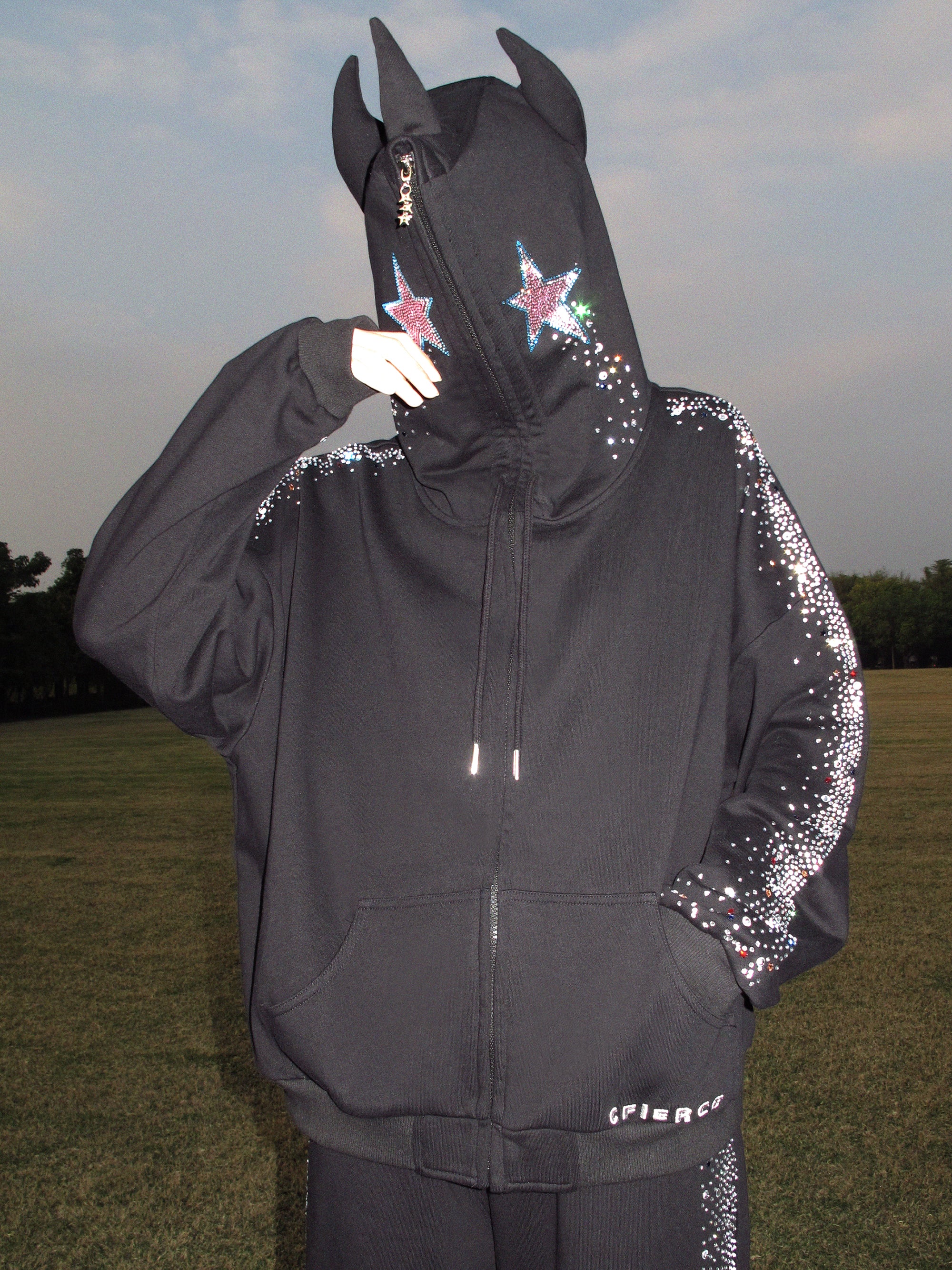 CRYING UNICORN HOODIE