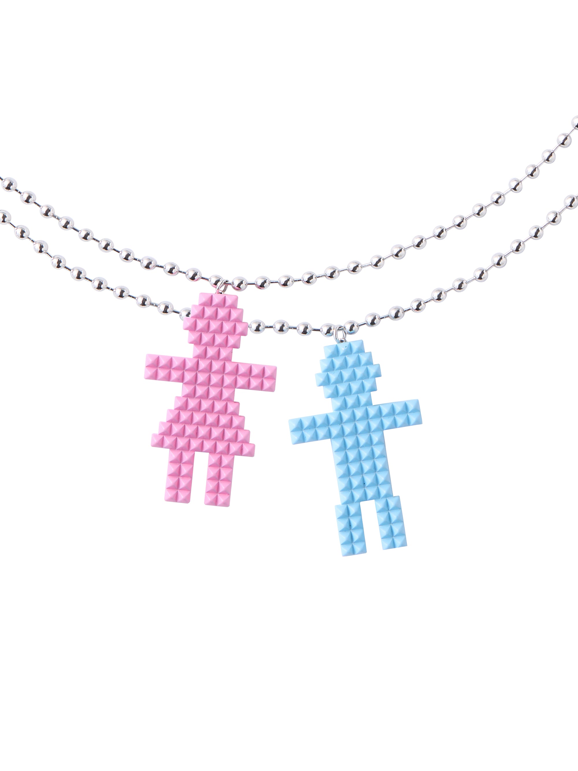 STUD SIGN NECKLACE