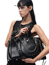 Load image into Gallery viewer, BLACK MUTI-STRAP BAG
