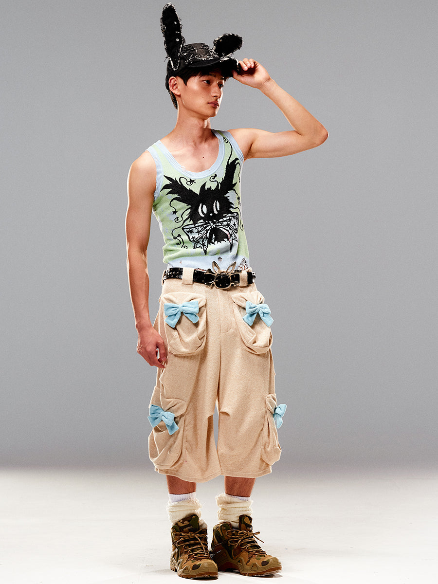 パンツ CFIERCE Towel Ribbon Short Pan ts TOWEL SHORTS – CFierce