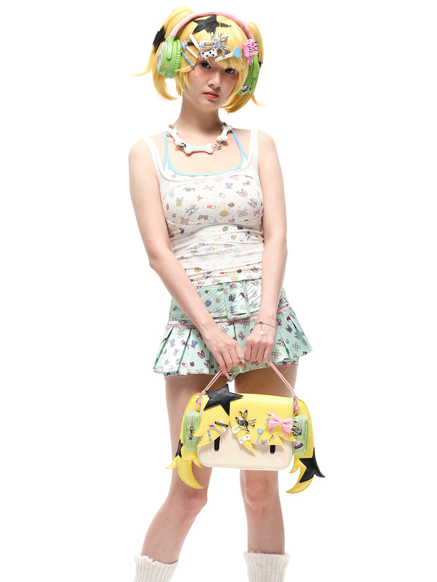 HEADPHONE GIRL TWO WAY BAG
