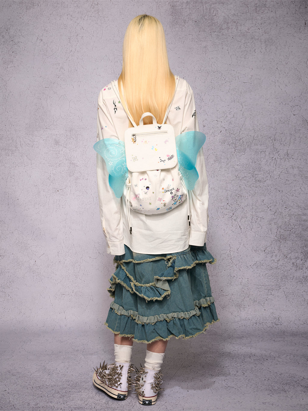 STICKER BUTTERFLY WING BACKPACK