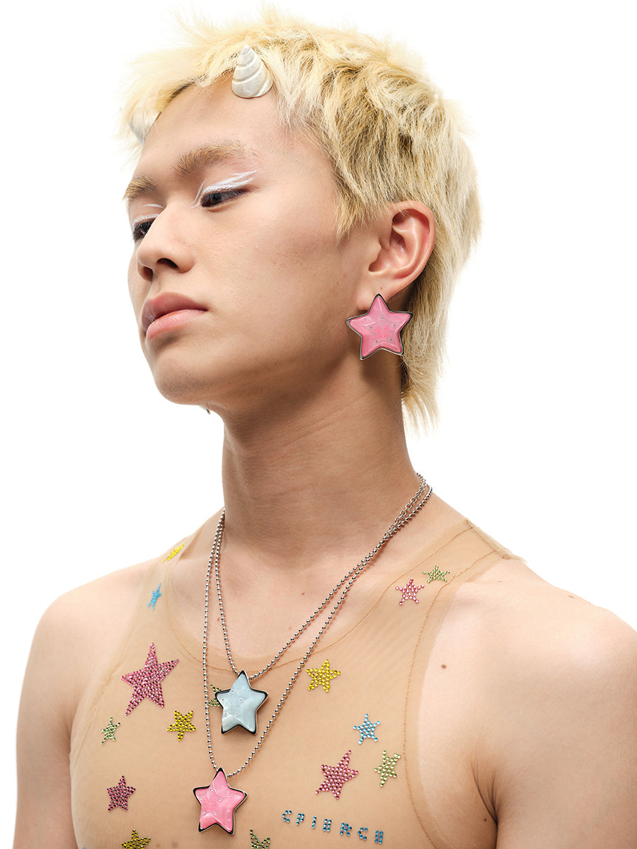 STAR ACRYLIC EARRINGS