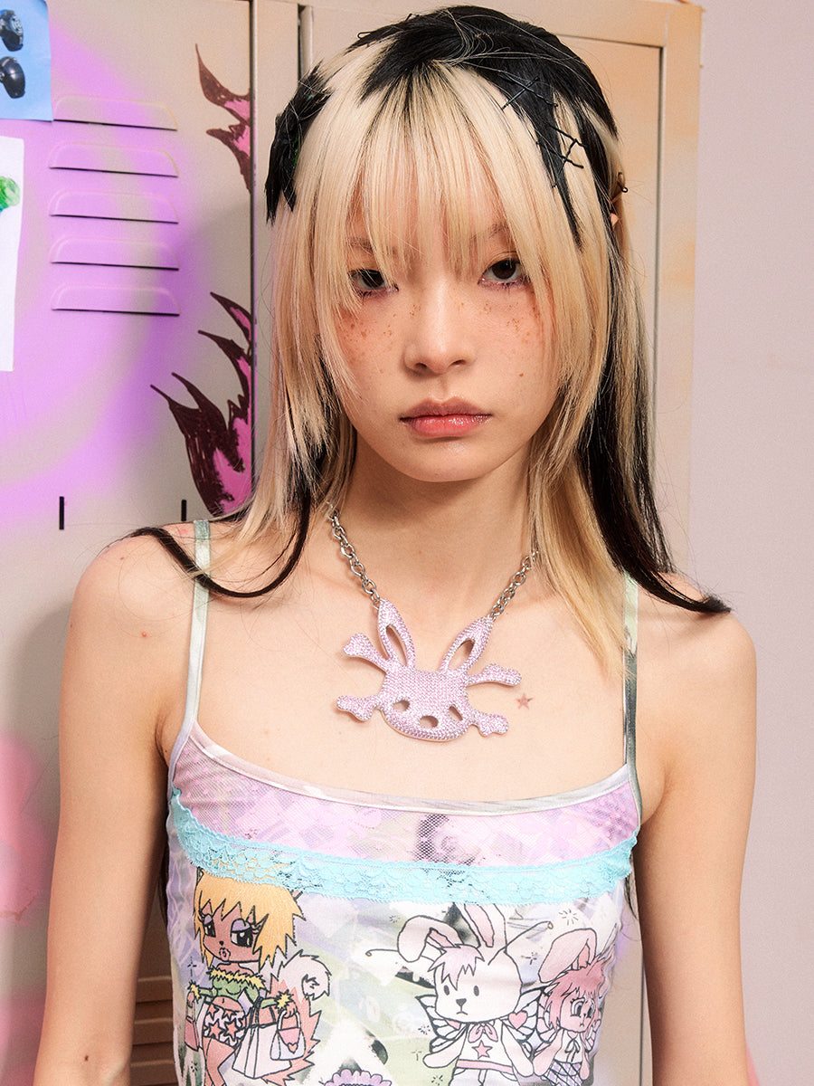 SPARKLE RABBIT NECKLACE