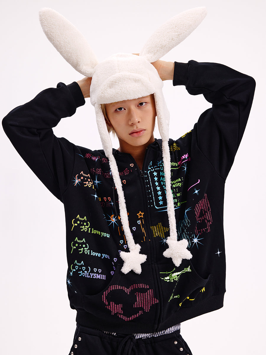 BUNNY FLYING CAP