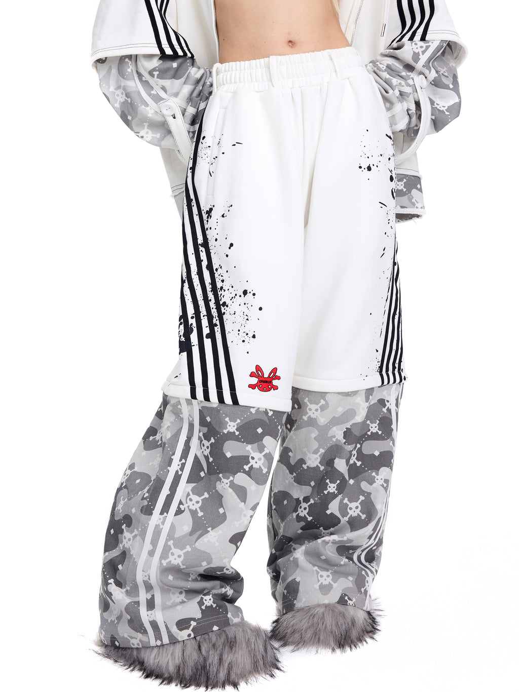 TWO WAY SPORTY BUNNY SWEAT PANTS
