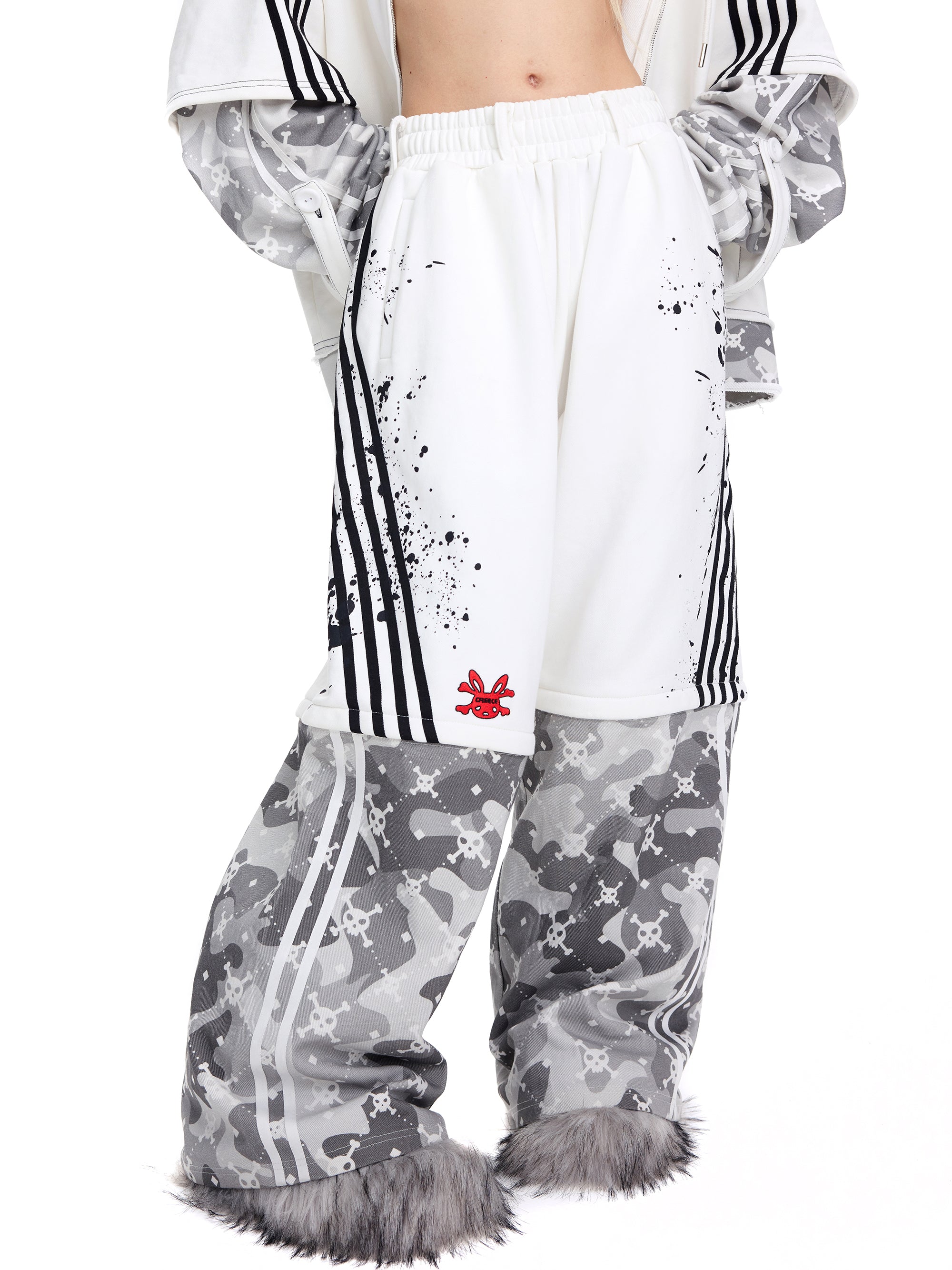 TWO WAY SPORTY BUNNY SWEAT PANTS