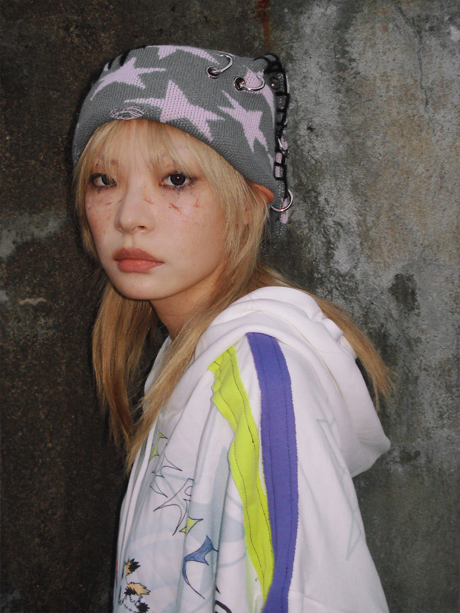 STAR BUNNY KNIT HAT