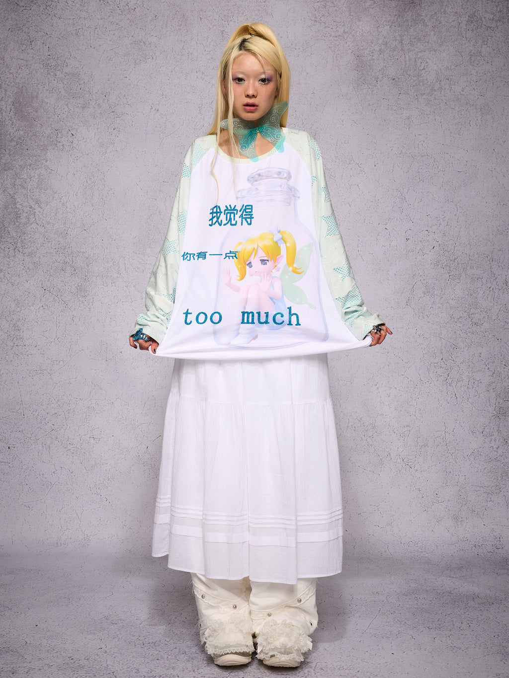 「TOO MUCH」 FAIRY LONG SLEEVE TOP