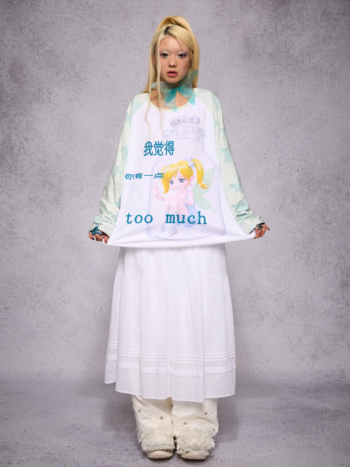 「TOO MUCH」 FAIRY LONG SLEEVE TOP