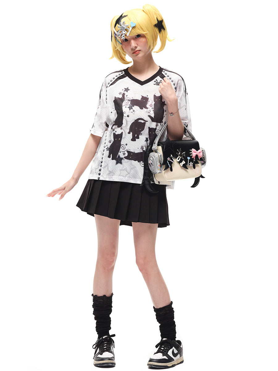 MAGIC KITTY SPORTY TSHIRT