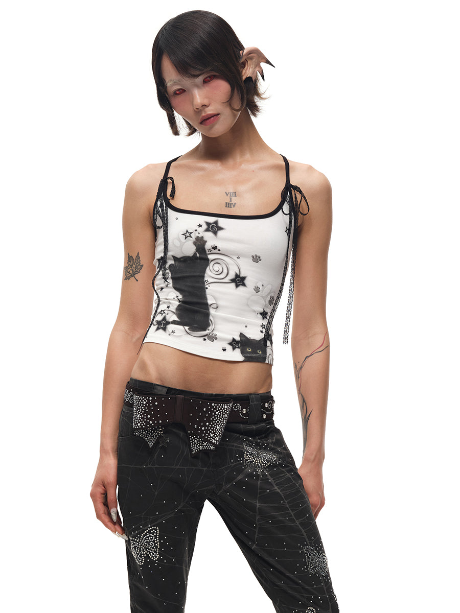 SPARKLY BOW BELT