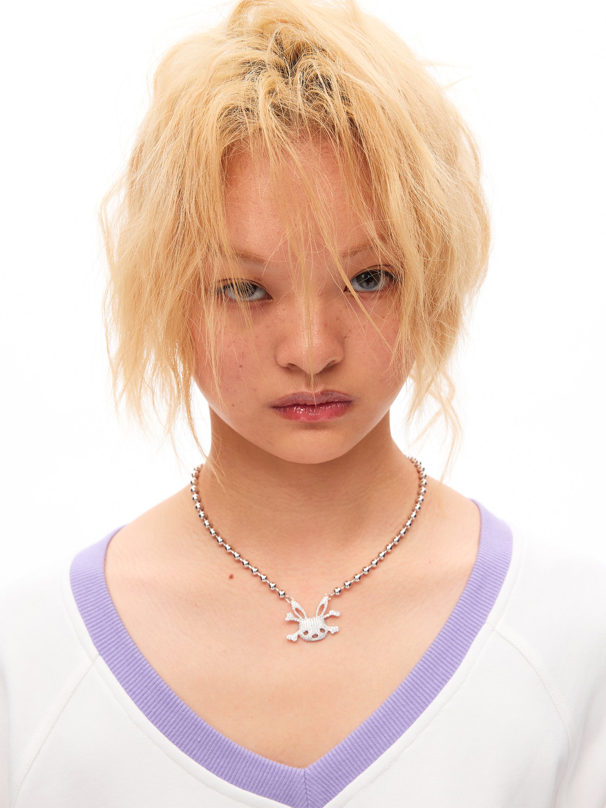 CF BUNNY SKULL NECKLEACE