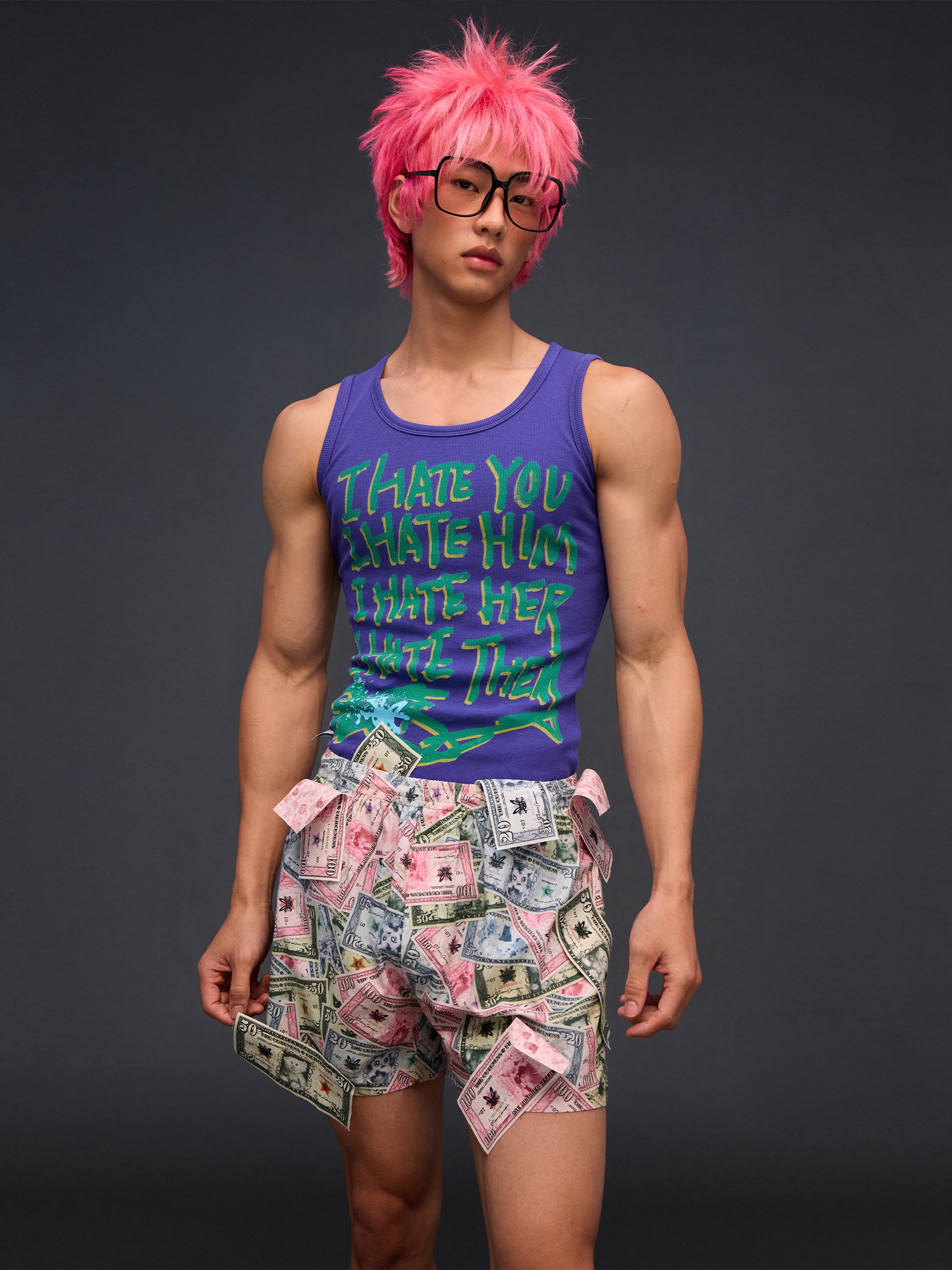 「 I HATE 」 TANK TOP