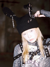 Load image into Gallery viewer, KNITTED BUNNY HAT
