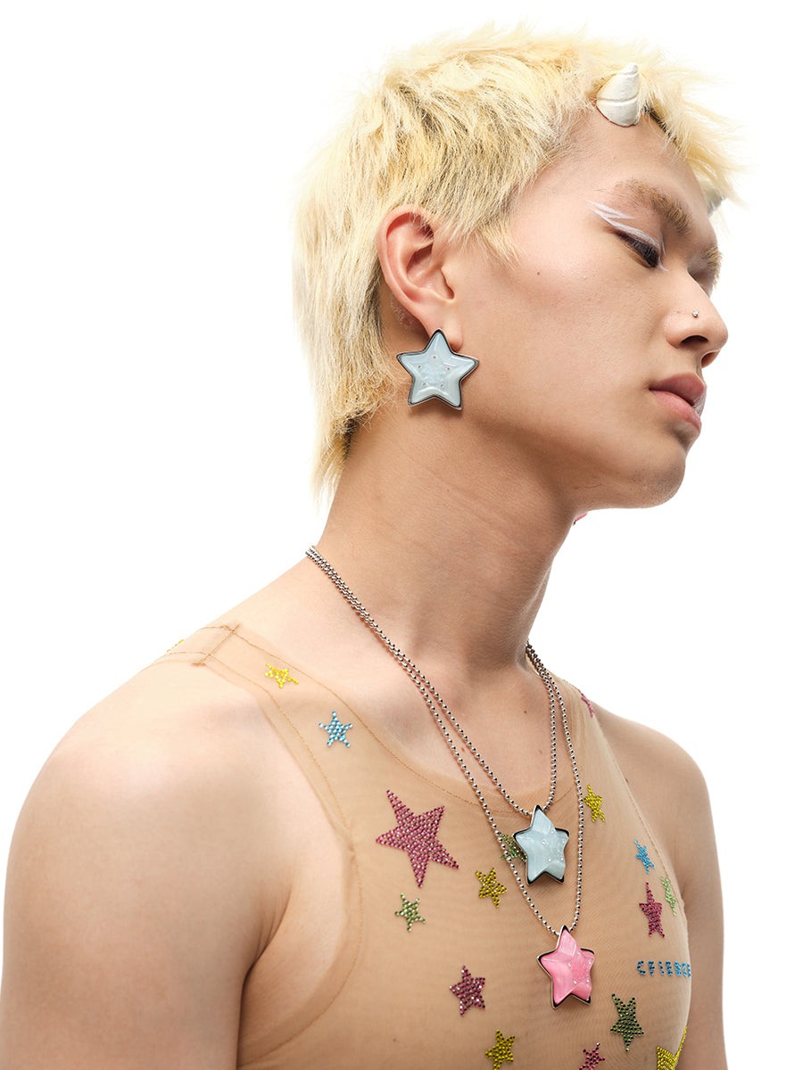 STAR ACRYLIC EARRINGS