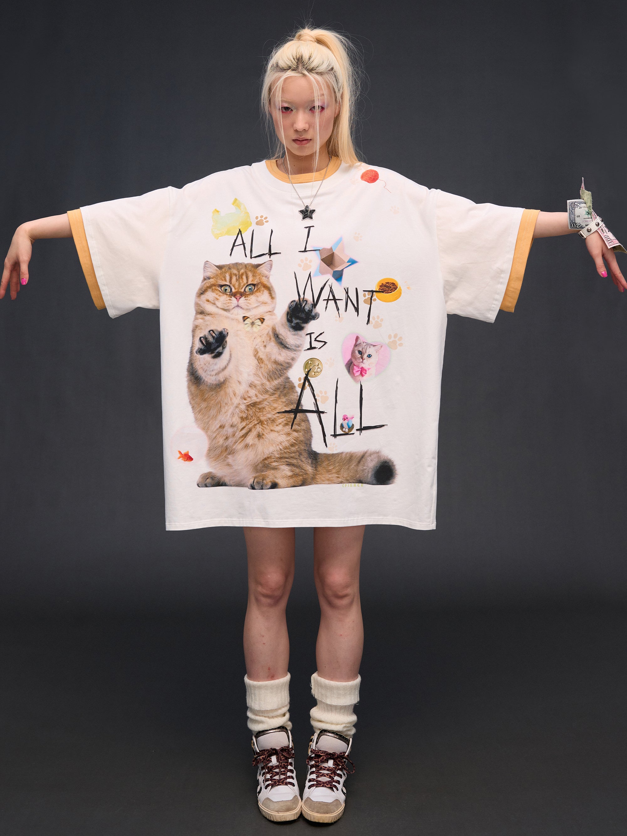 ‘WANT IT ALL’ LOOSE TEE
