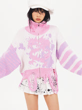 Load image into Gallery viewer, DRAGON ZIP UP SWEATER
